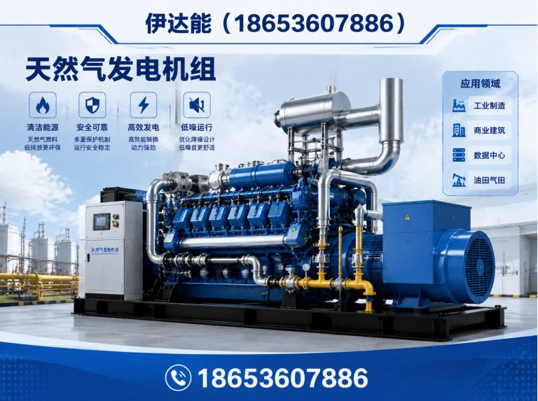 寿光市气代油发电机组展示图